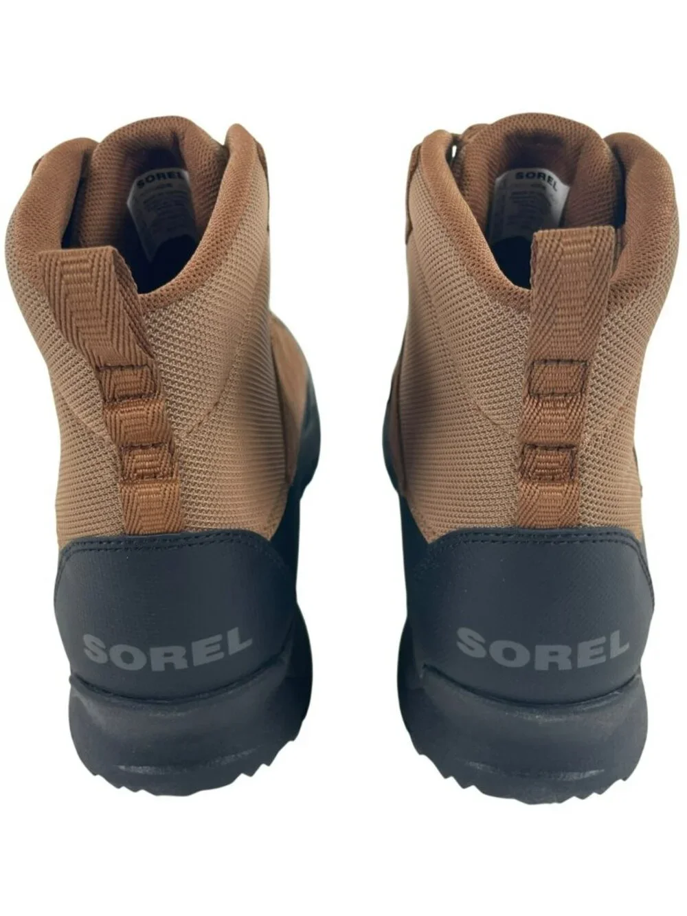 Sorel Buxton Lite Lace Waterproof Insulated Boots Elk & Black Men's Sz 11.5 NEW